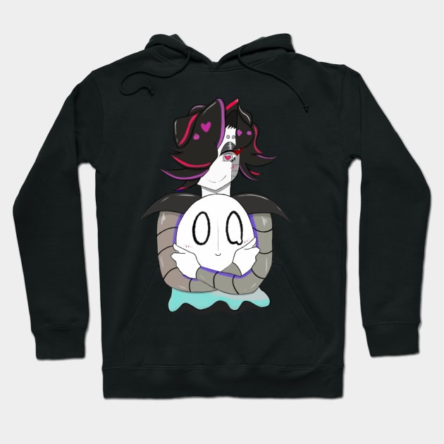 mettaton and napstablook! Hoodie by kuush0